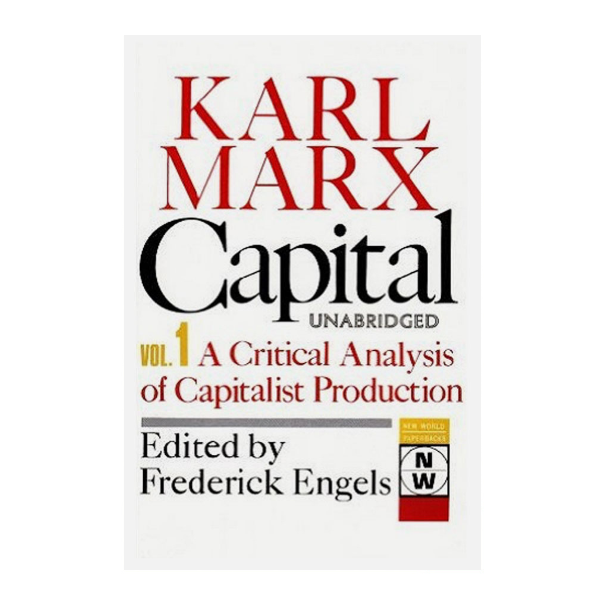 Capital Vol. 1: The Process Of Capitalist Production – 1804 Books