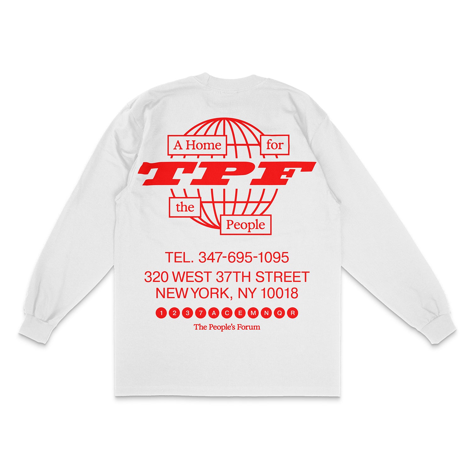 PRE-ORDER: TPF Tee/ Long Sleeve Shirt – Build the Future
