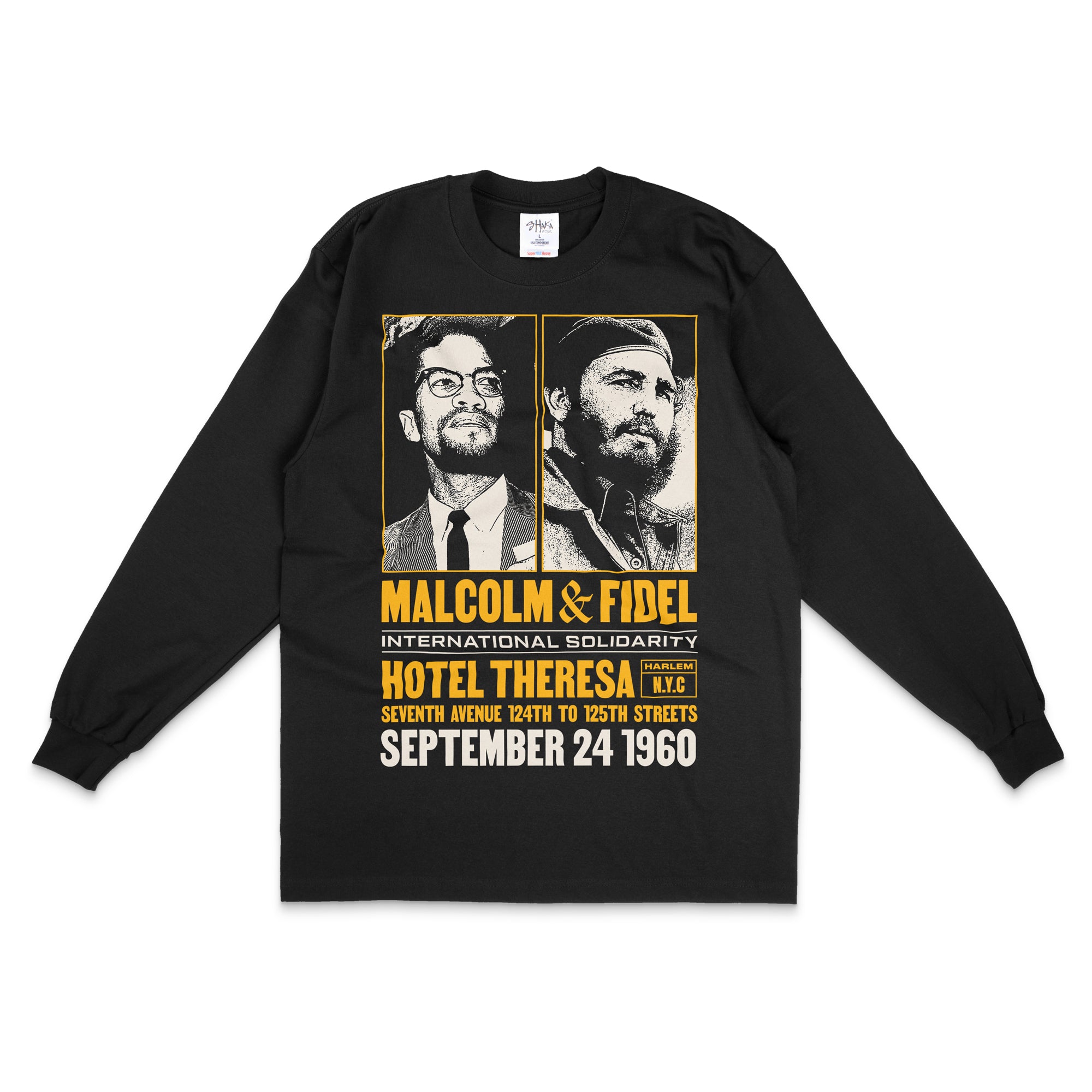 Malcolm & Fidel at Hotel Theresa - Long Sleeve Shirt
