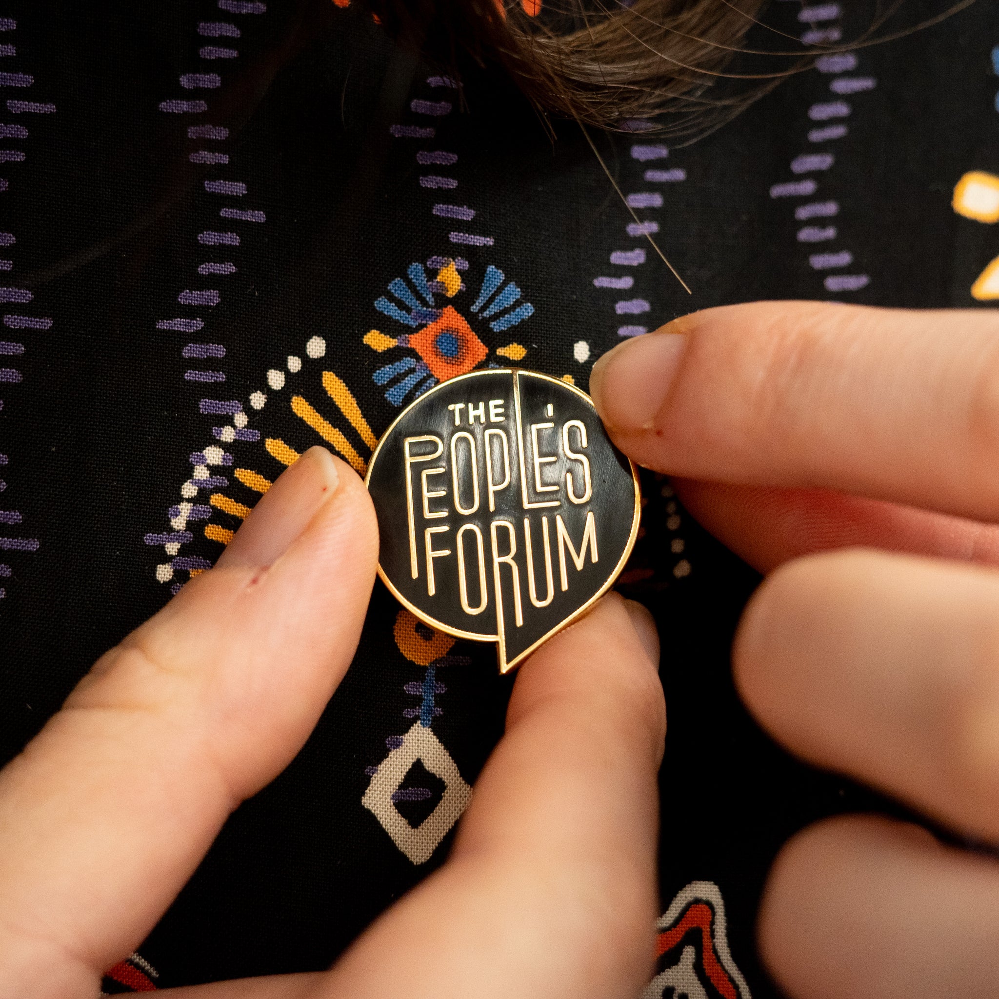 A Home For The People Pin