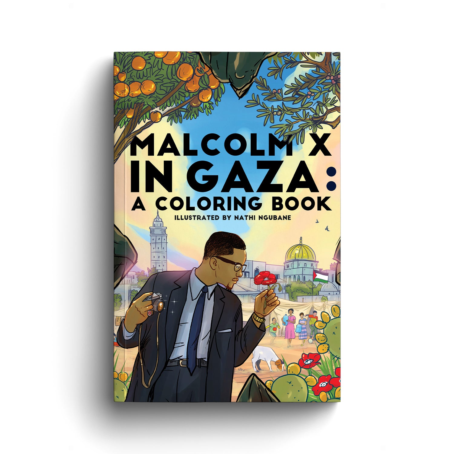 *PRE-ORDER* Malcolm X in Gaza: A Coloring Book